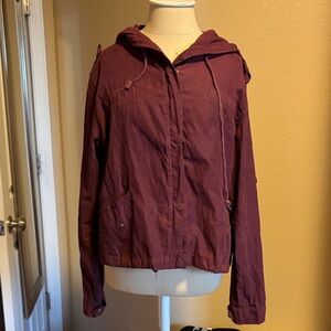 Brandy Melville Deep Purple Utility Jacket